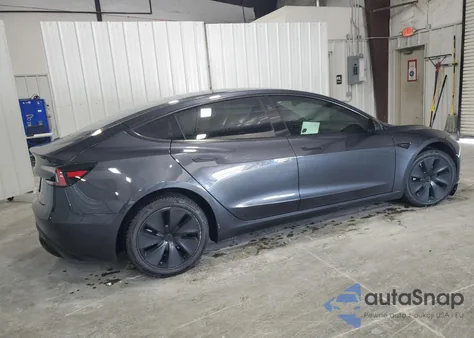 2024 Tesla Model 3 from USA, damaged, VIN 5YJ3E1EB0RF801900